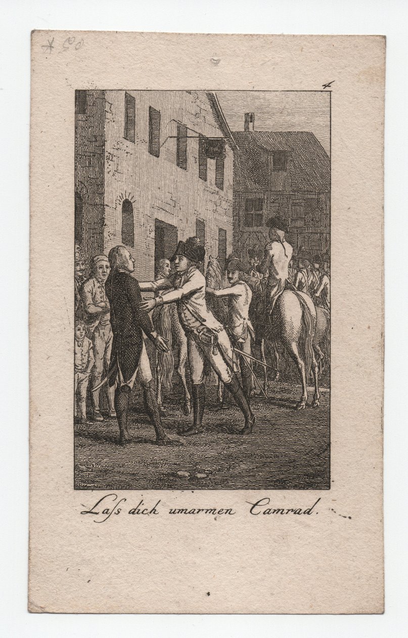 Lass dich umarmen, Kamerad von Abraham Wolfgang Küffner