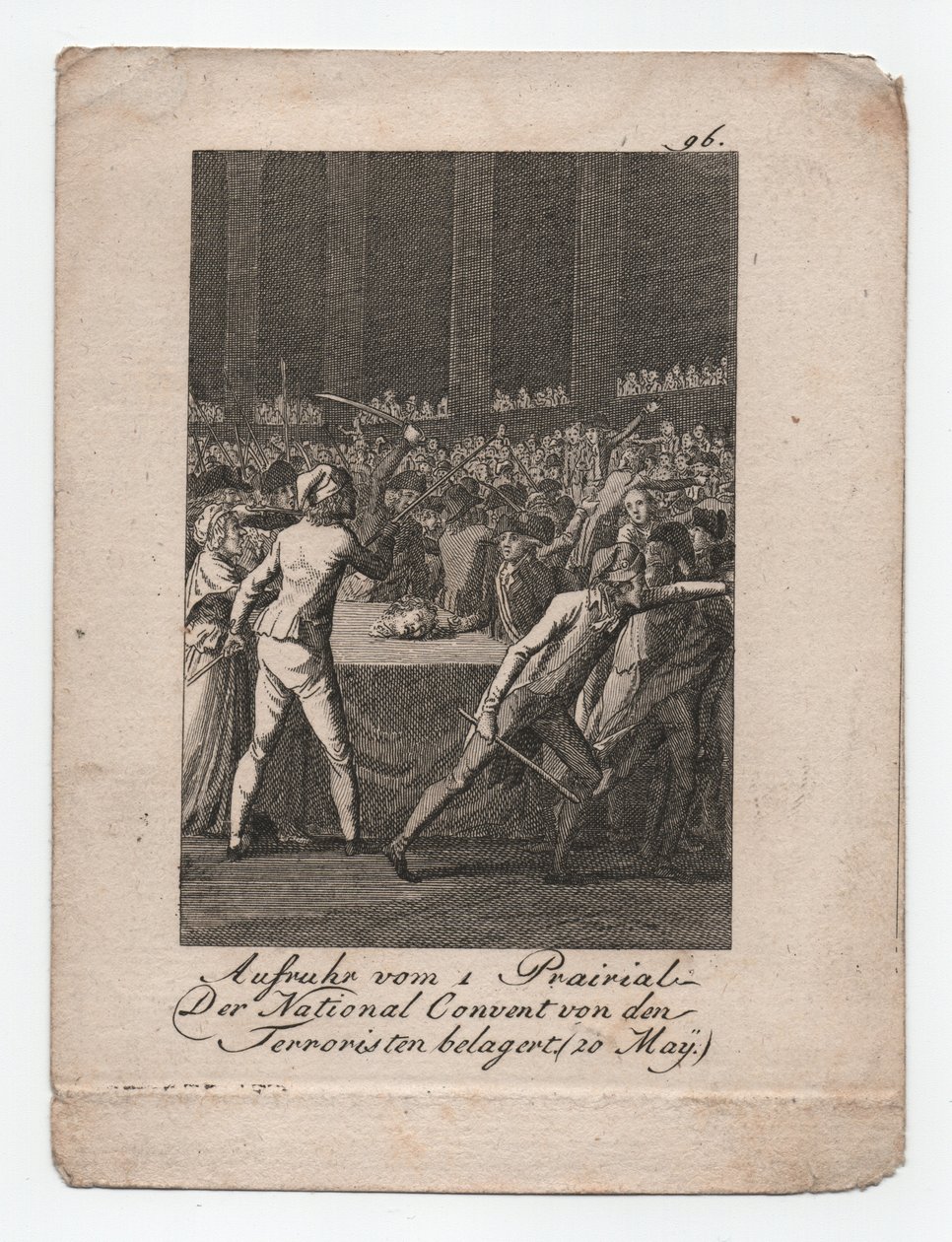 Aufstand des 1. Prairial von Abraham Wolfgang Küffner
