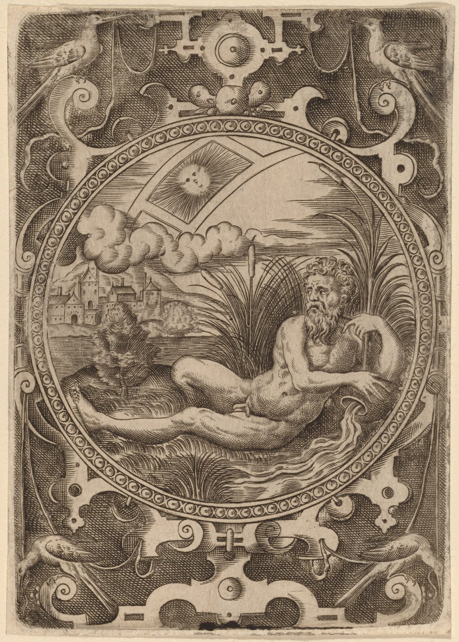 Cebren (Der Flussgott) von Abraham de Bruyn