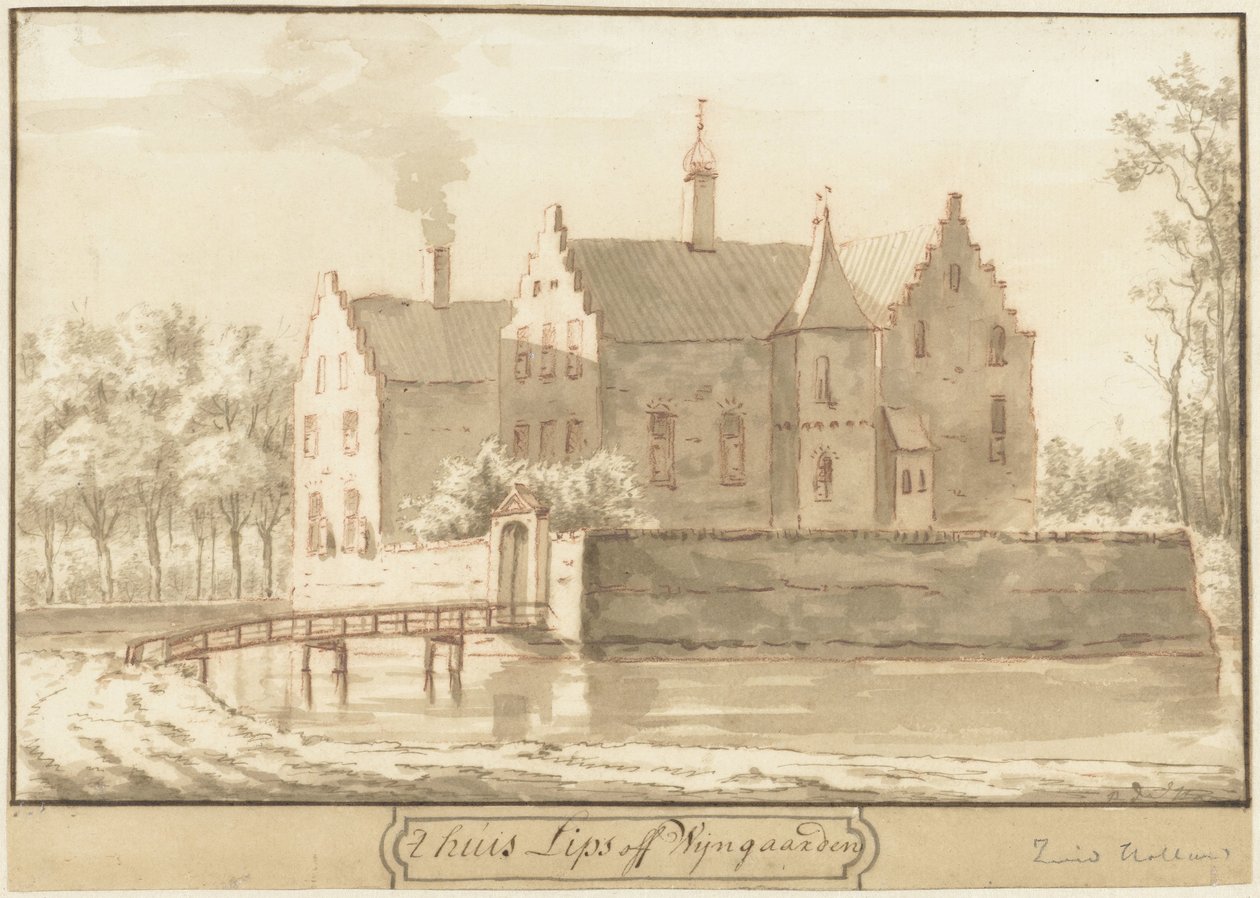 Das Haus Lips oder Wijngaarden von Abraham de Haen (II)
