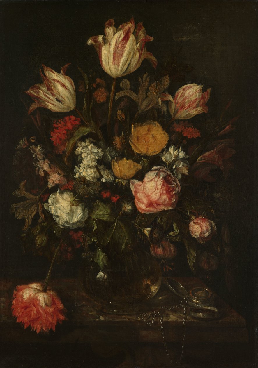 Stillleben mit Blumen von Abraham van Beyeren