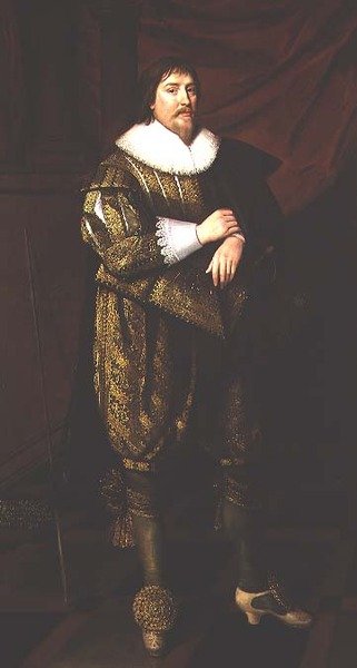 Porträt von Henry de Vere von Abraham van Blijenberch