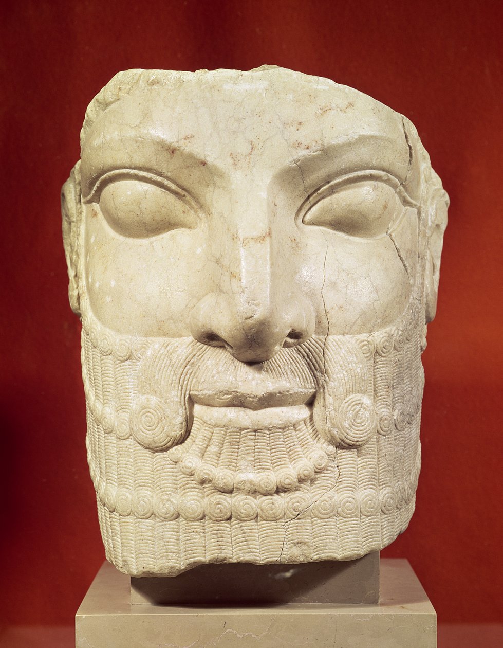 Königlicher Kopf (Marmor) von Achaemenid