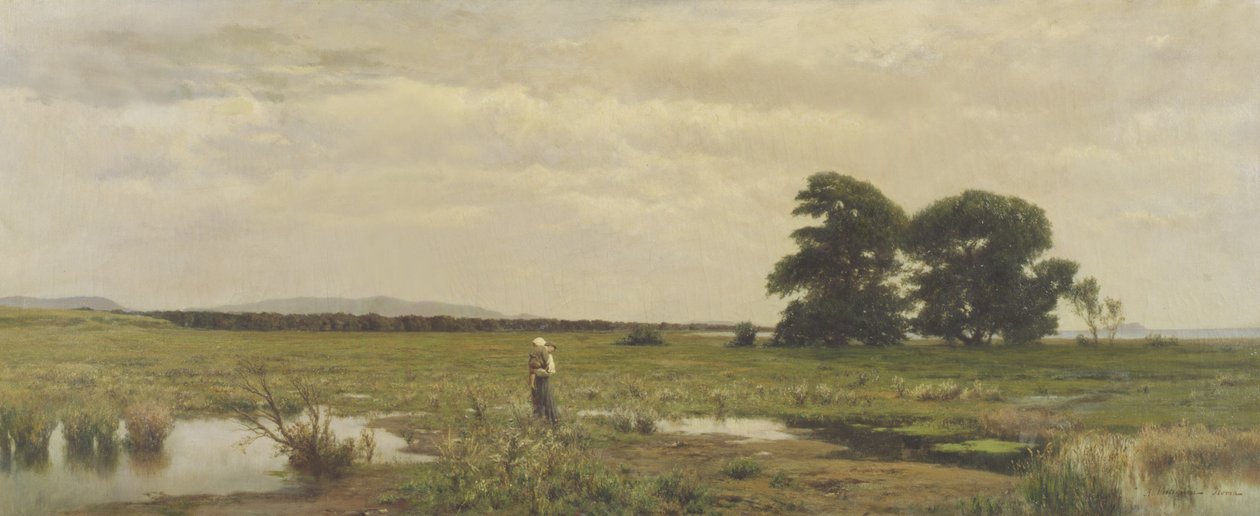 Römische Landschaft von Achille Vertunni