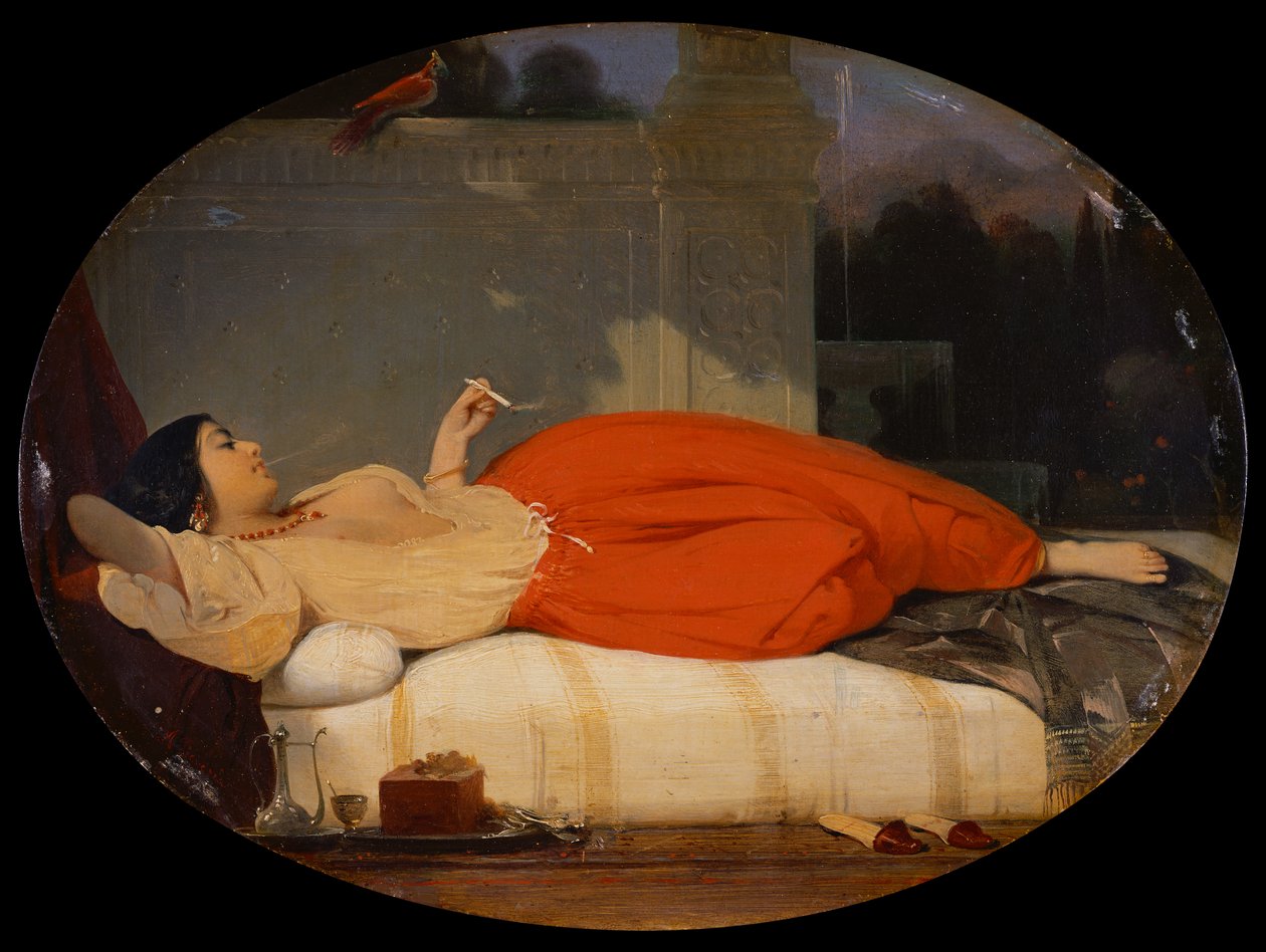 Odaliske von Achille Devéria