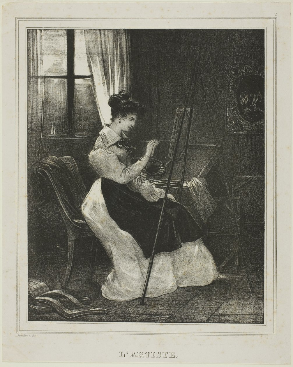 Der Künstler von Achille Devéria