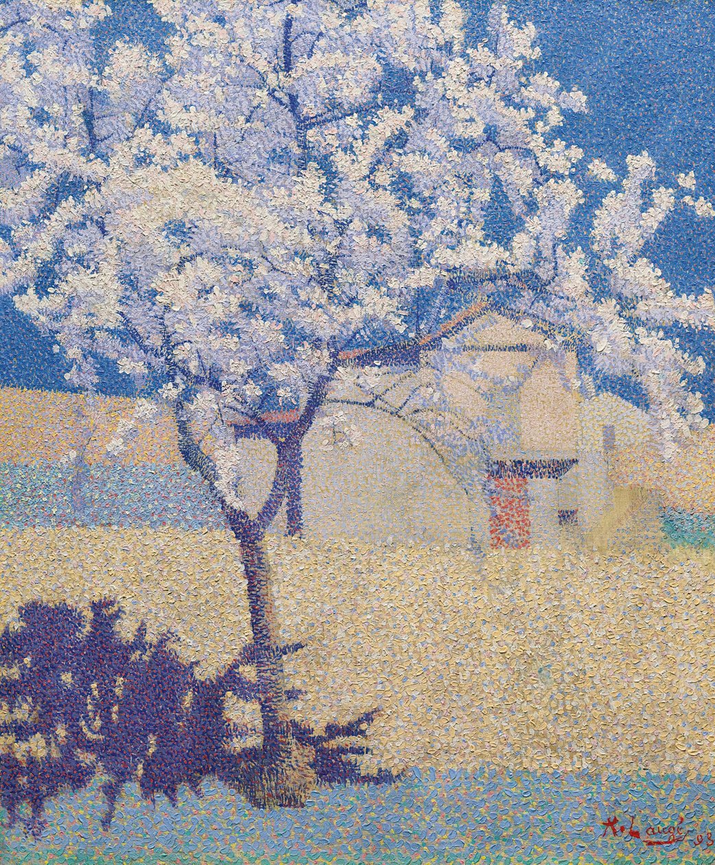 Der blühende Baum von Achille Lauge