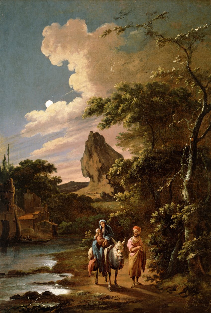 Die Flucht nach Ägypten von Adam Colonia