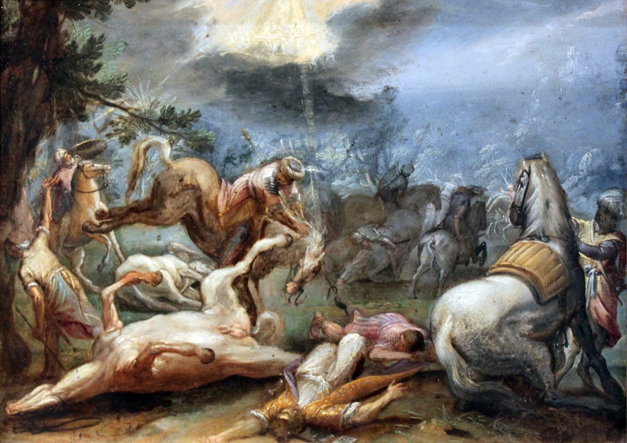 Die Bekehrung des Paulus von Adam Elsheimer