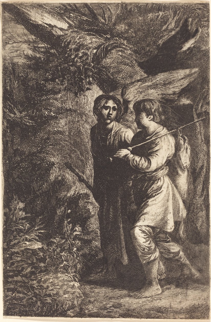 Tobias und der Engel von Adam Elsheimer