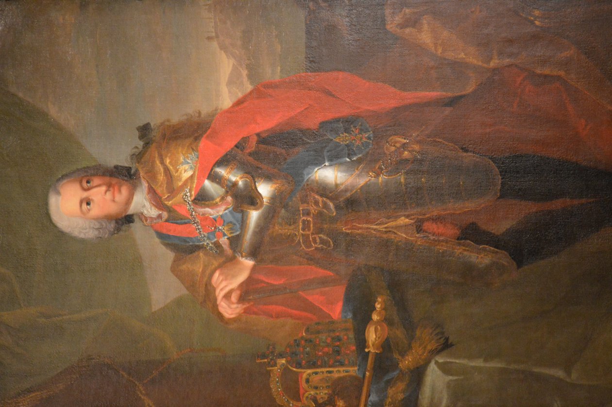 Staatsbildnis von Karl VII., Heiliges Römisches Reich von Adam Friedrich Oeser