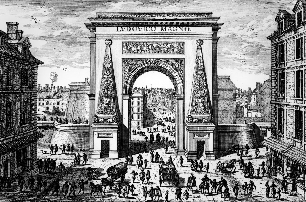 La Porte Saint-Denis von Adam Perelle