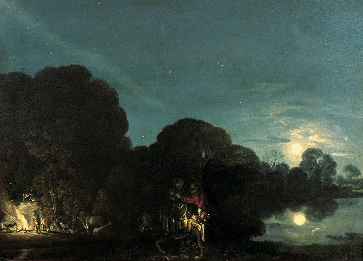 Die Flucht nach Ägypten von Adam Elsheimer
