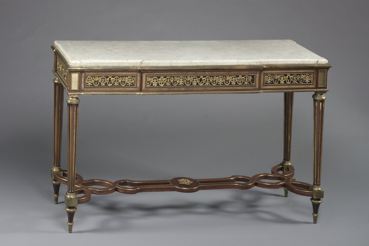 Tisch, um 1780-1790 von Adam Weisweiler