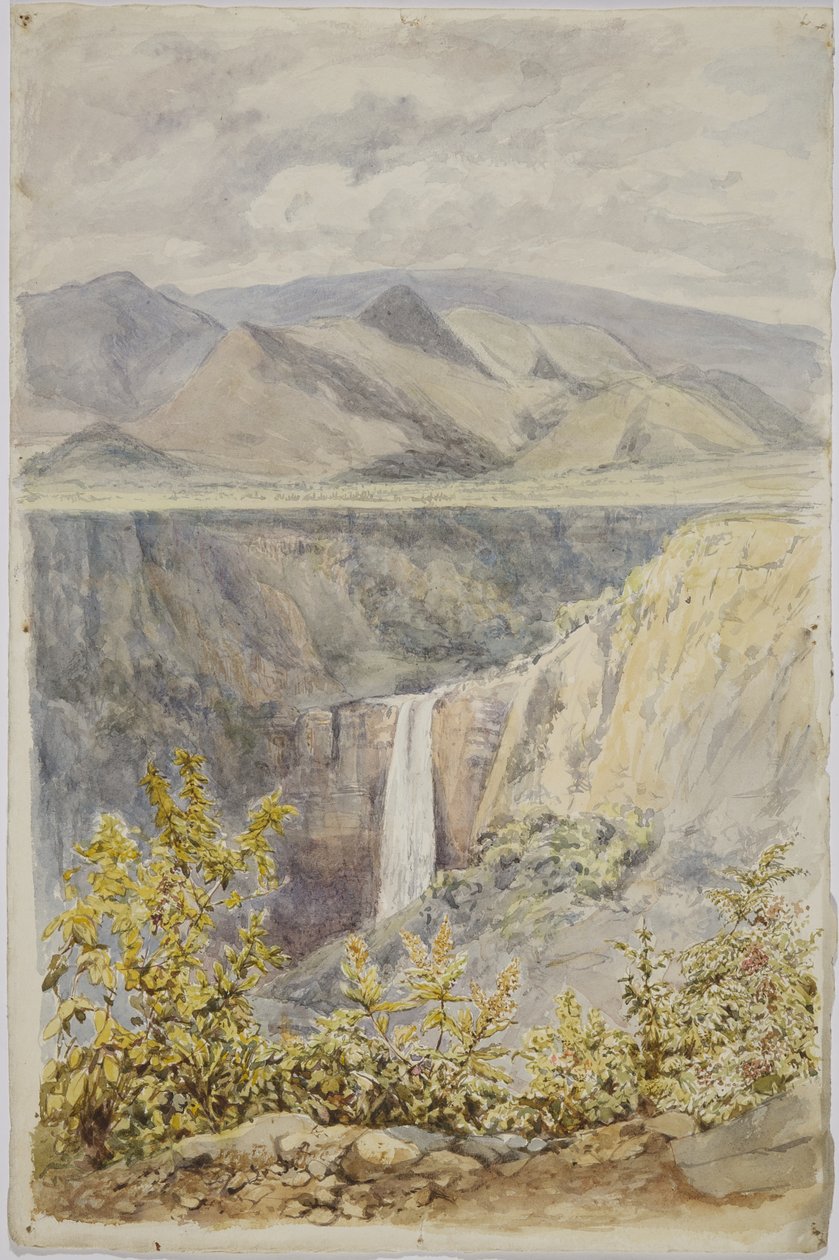Wasserfall in Huauchinango, Bundesstaat Puebla, Mexiko von Adela Breton