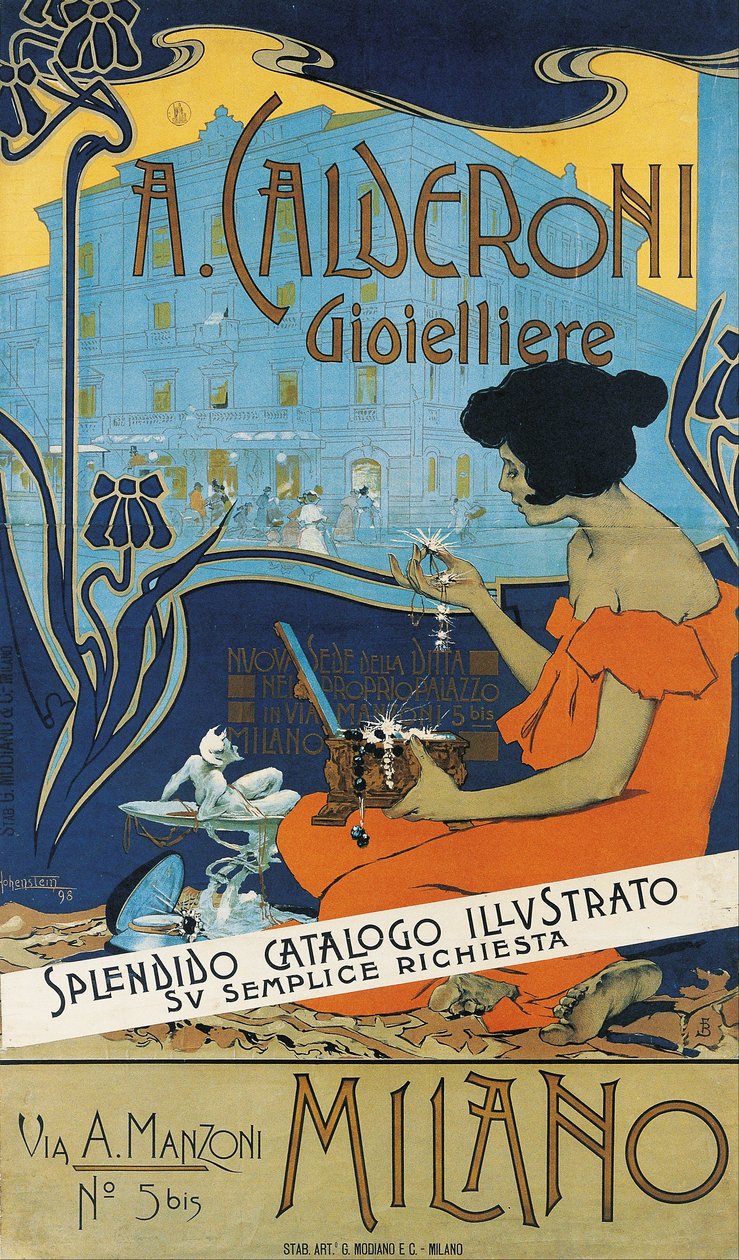 A. Calderoni Juwelier von Adolf Hohenstein