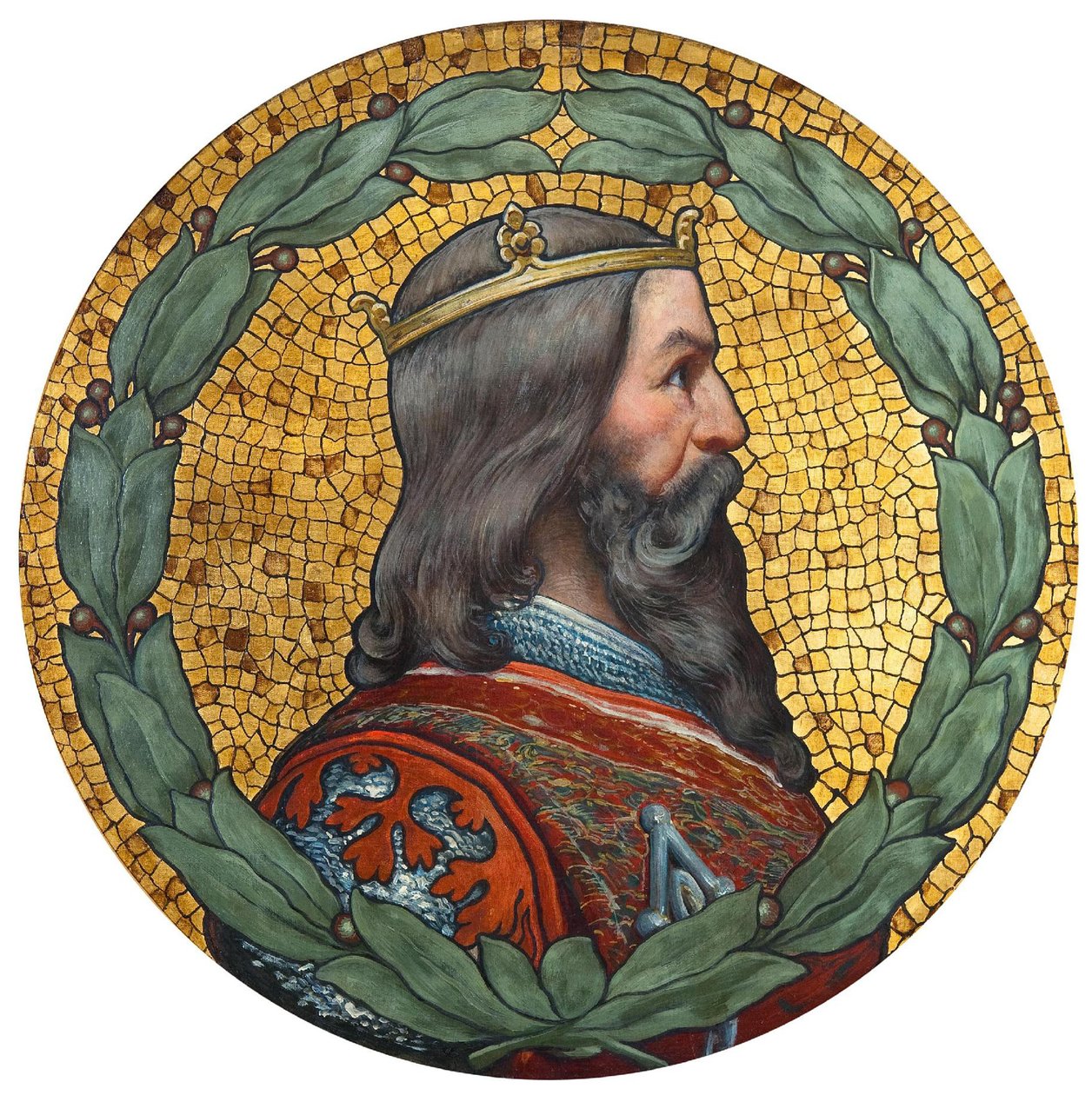 Johann von Böhmen, 1900 von Adolf Liebscher