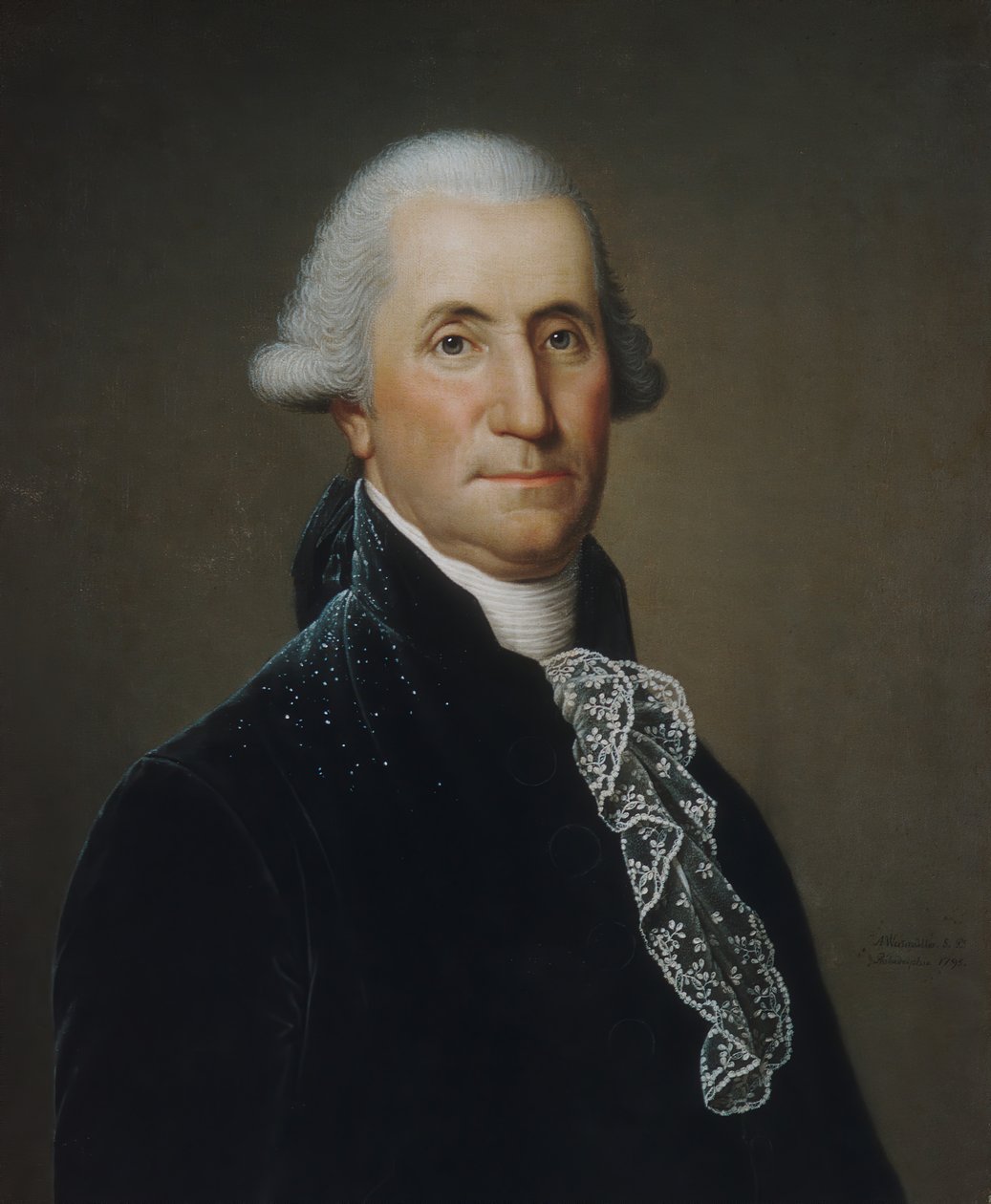 George Washington, 1795 von Adolf Ulric Wertmüller
