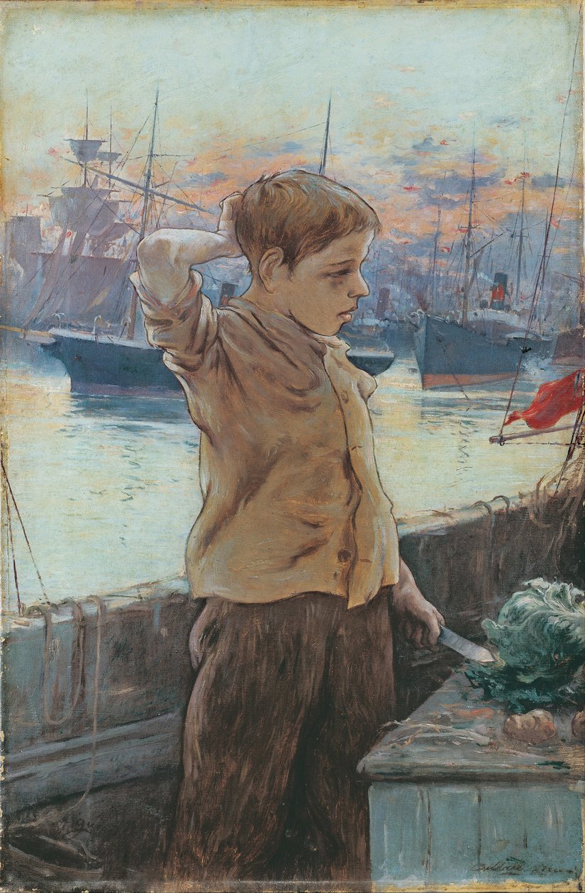 Der Schiffsjunge, 1887 von Adolfo Guiard y Larrauri