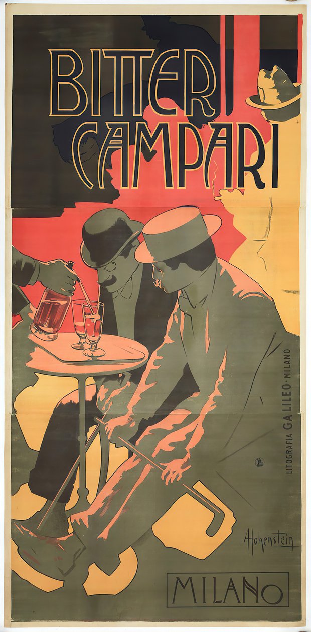 Bitter Campari, 1899 von Adolfo Hohenstein