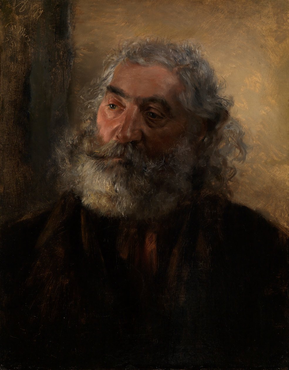 Kopfstudie von Adolph Menzel
