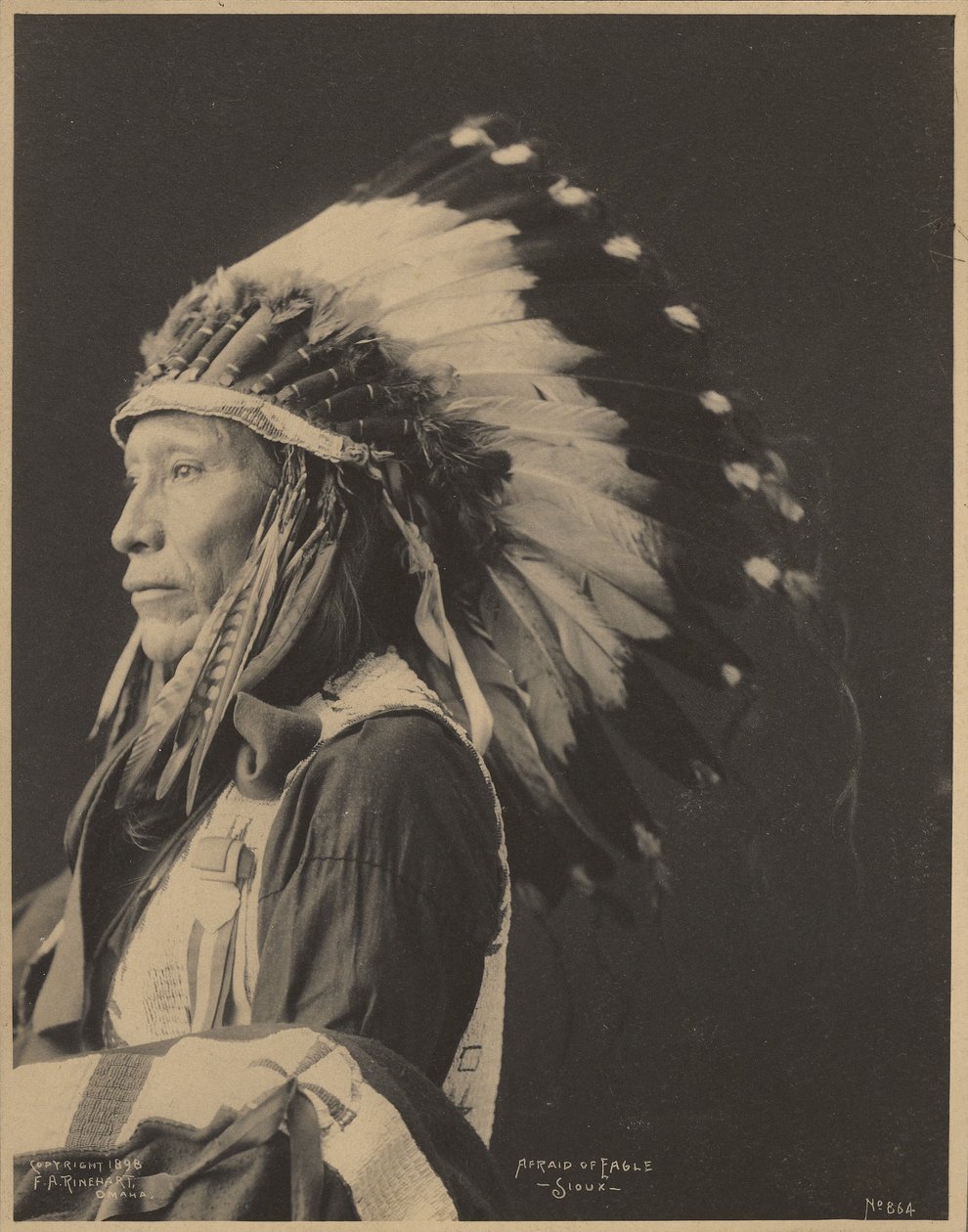 Angst vor dem Adler, Sioux von Adolph F. Muhr