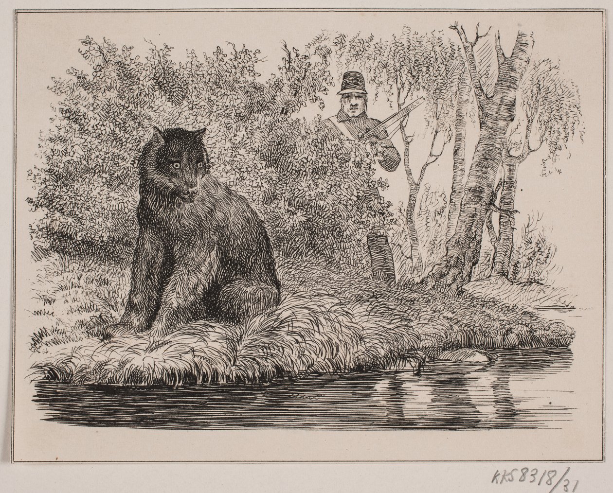 Der Bär von Johan Adolph Kittendorff
