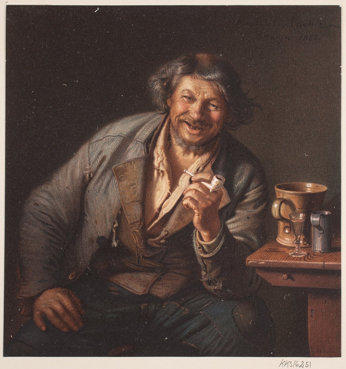 Ein fröhlicher Seemann von Johan Adolph Kittendorff