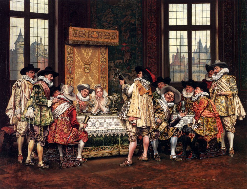 Ein Musikalisches Zwischenspiel von Adolphe Alexandre Lesrel