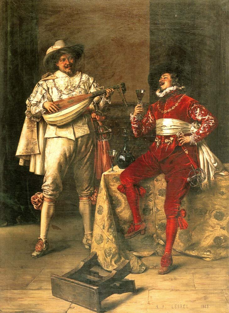 Vergnügen der Herren von Adolphe Alexandre Lesrel