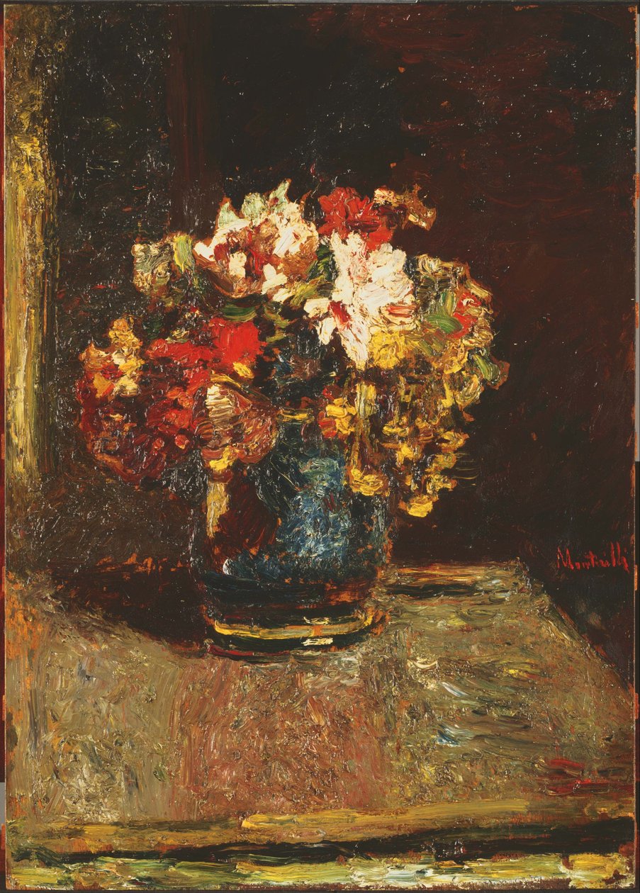 Blumenstrauß von Adolphe Joseph Thomas Monticelli