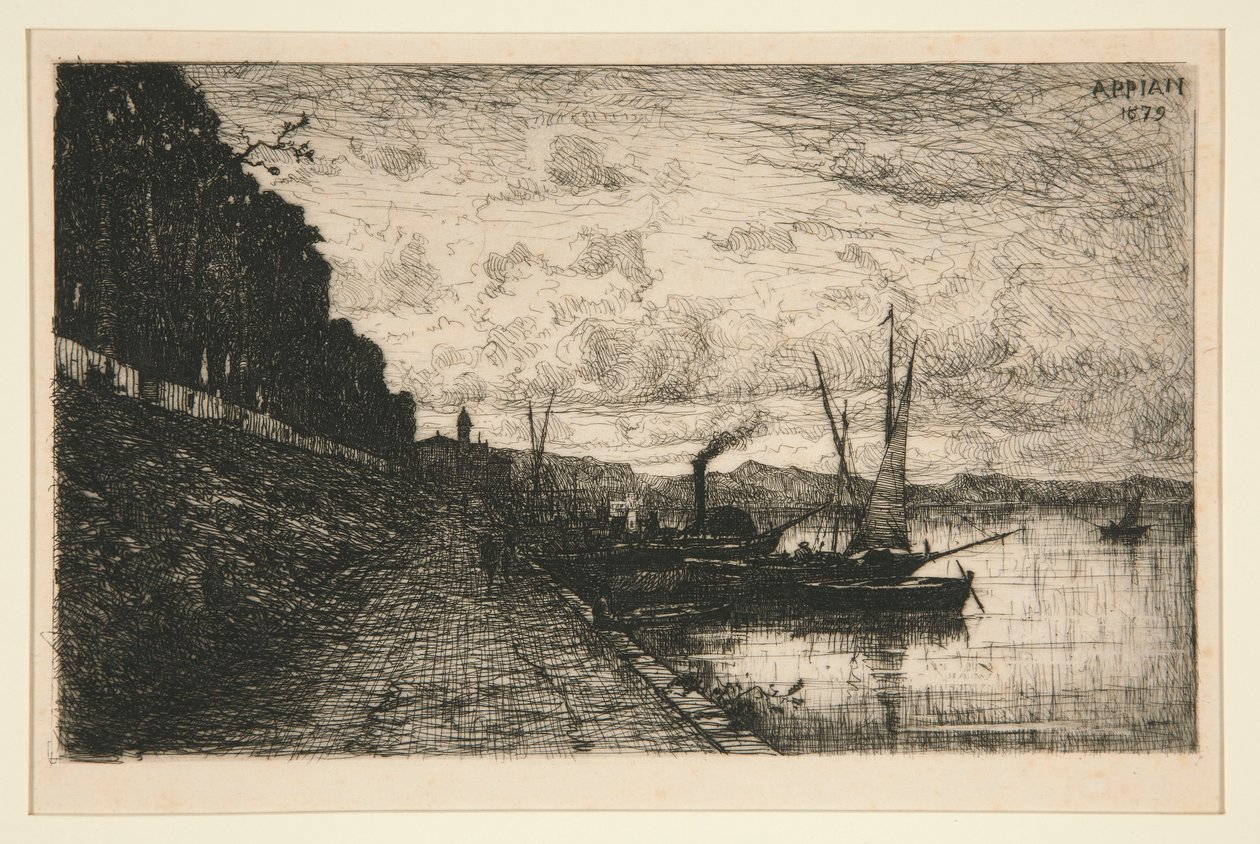 Umgebung von Lyon von Adolphe Appian
