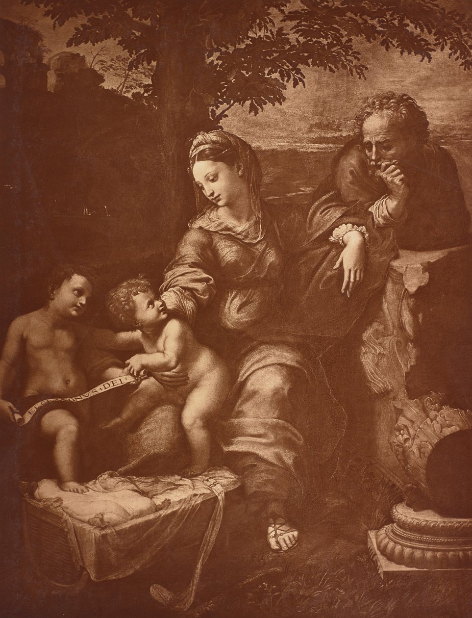 Raphaels "Heilige Familie" von Adolphe Braun