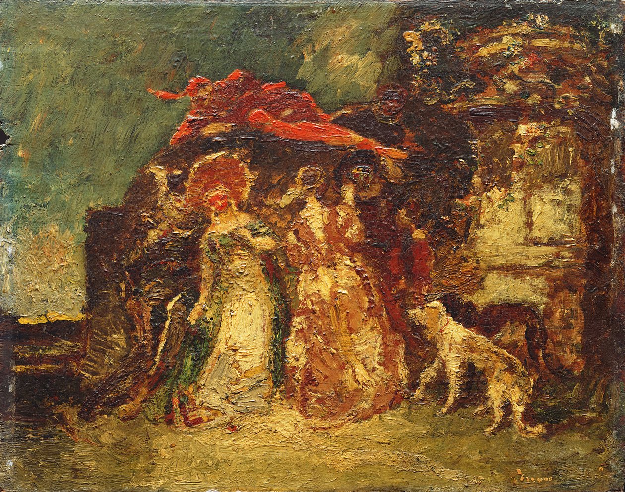 Unbekanntes Bild von Adolphe Joseph Thomas Monticelli