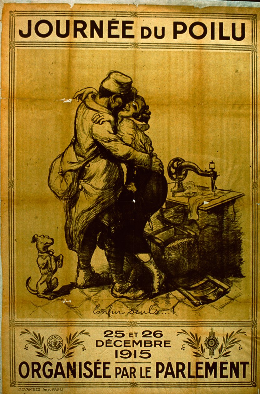 Tag des Soldaten von Adolphe Leon Willette