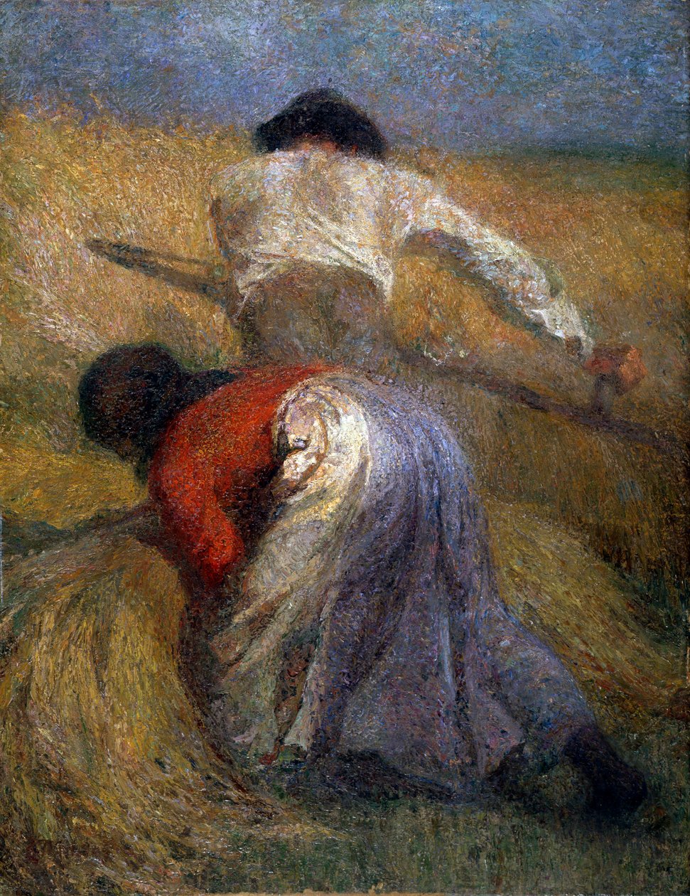 Die Ernte von Adolphe Joseph Thomas Monticelli