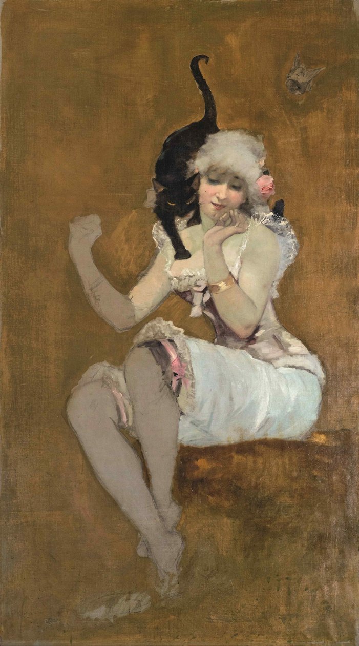 Ein Paar Freunde von Adolphe Willette