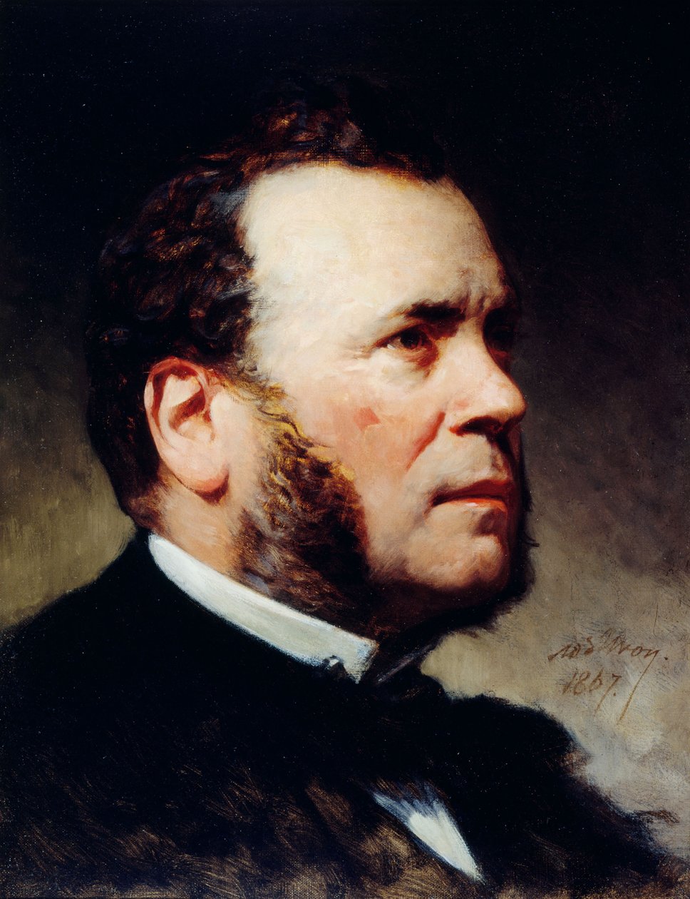 Porträt von Ferdinand Barrot (1806-83) 1867 von Adolphe Yvon