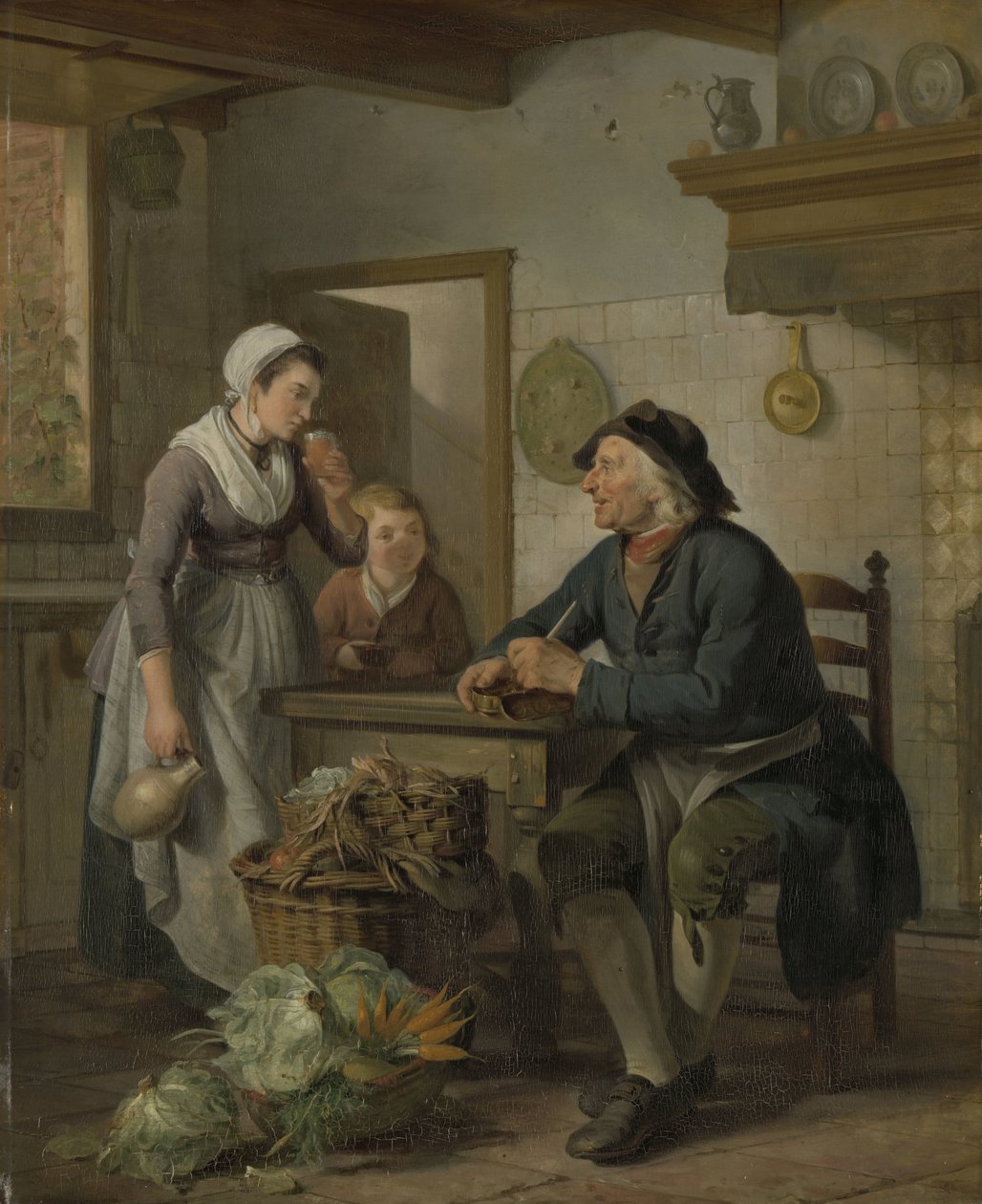 Morgenbesuch von Adriaan de Lelie