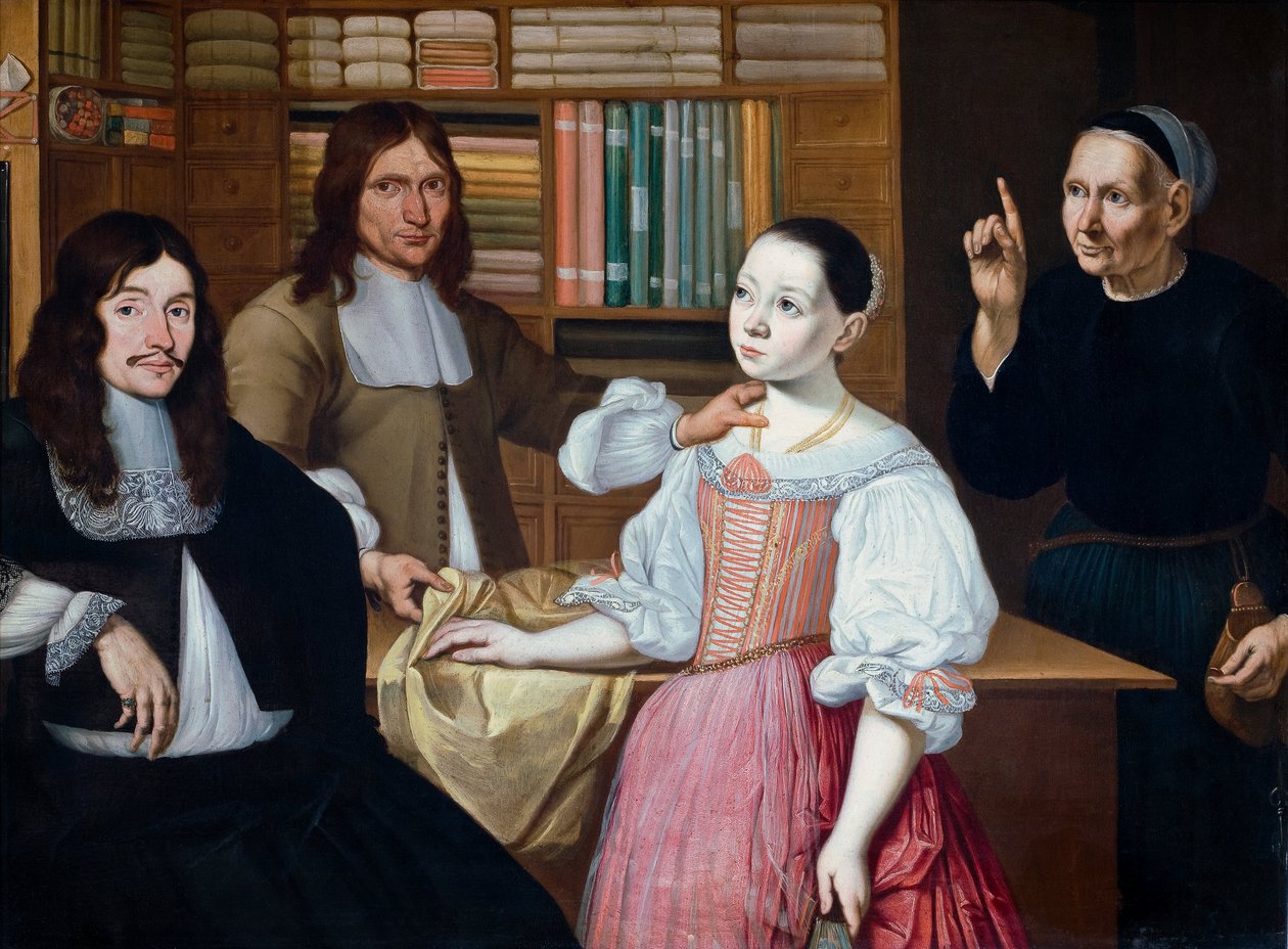 Im Tuchladen von Adriaen Bloem