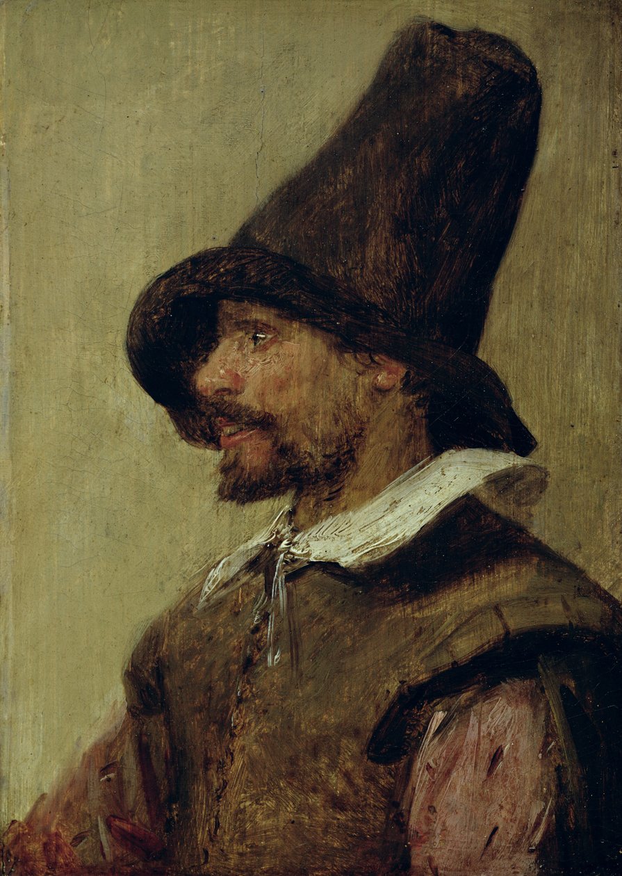 Porträt eines Mannes von Adriaen Brouwer