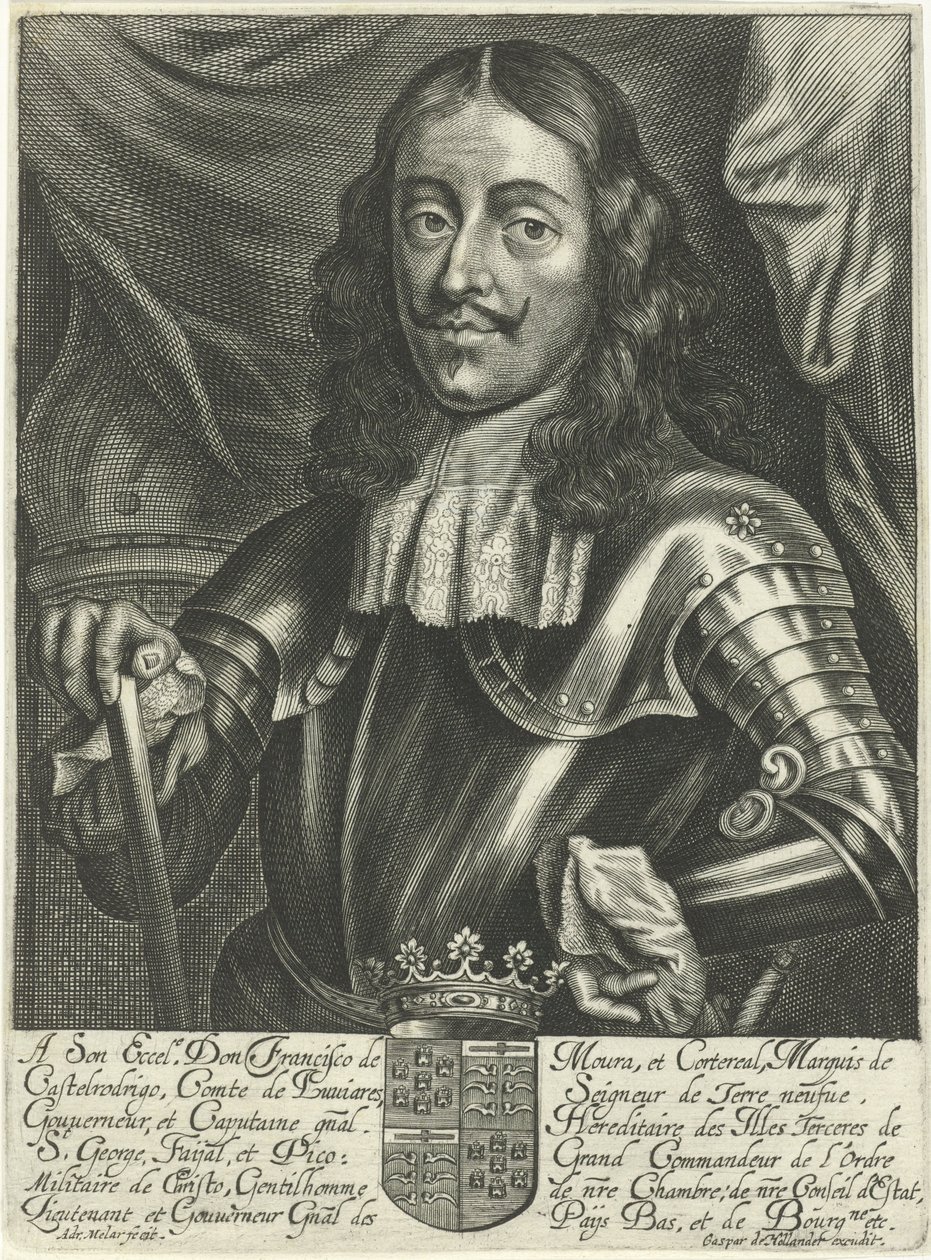 Porträt von Francisco de Castel Rodrigo von Adriaen Millaert