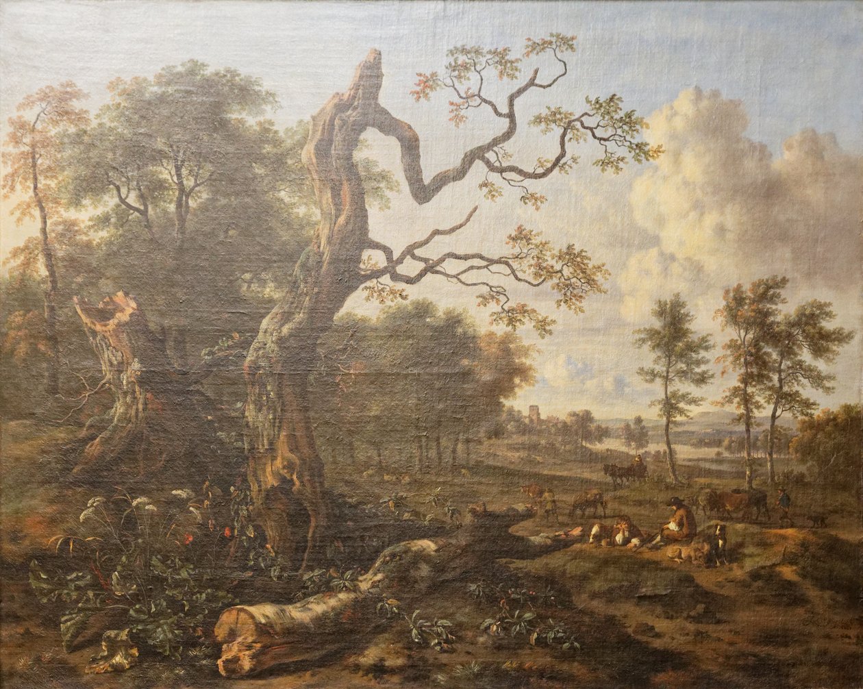 Jan Wynants - Waldrand von Adriaen van de Velde