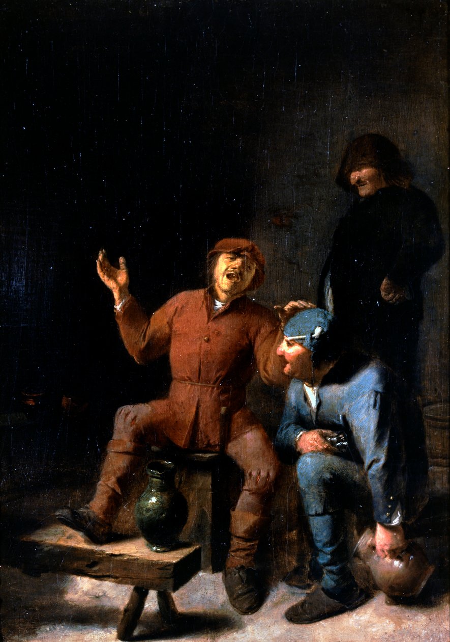 La Chanson à boire von Adriaen Brouwer