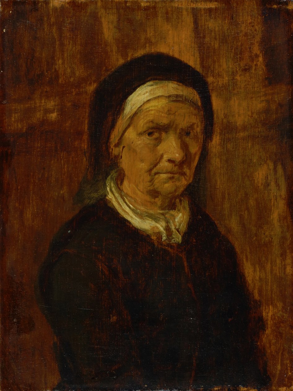 Alte Frau von Adriaen Brouwer