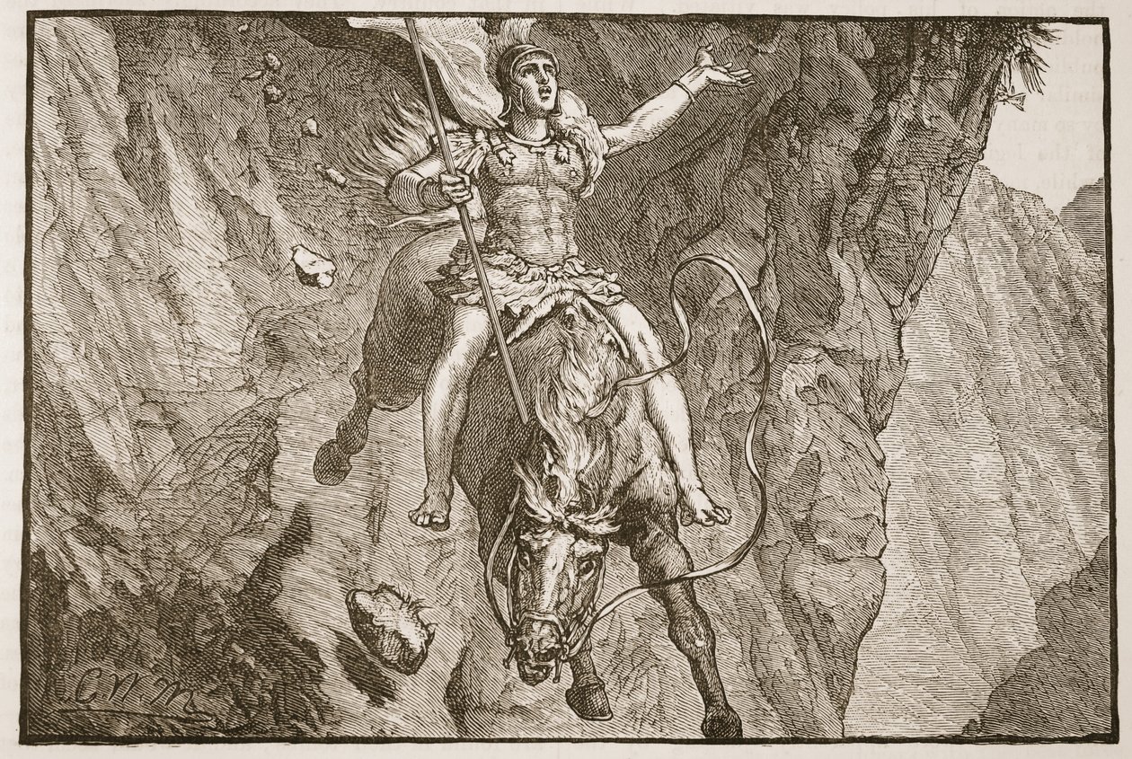 Das Opfer des Curtius von Adriaen Brouwer