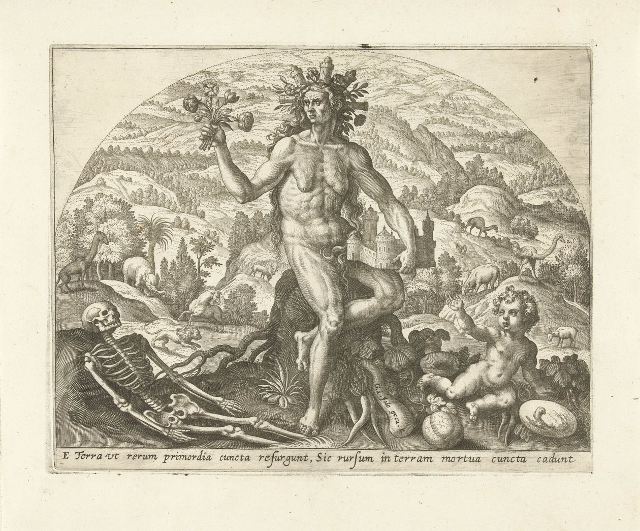 Erde von Adriaen Collaert