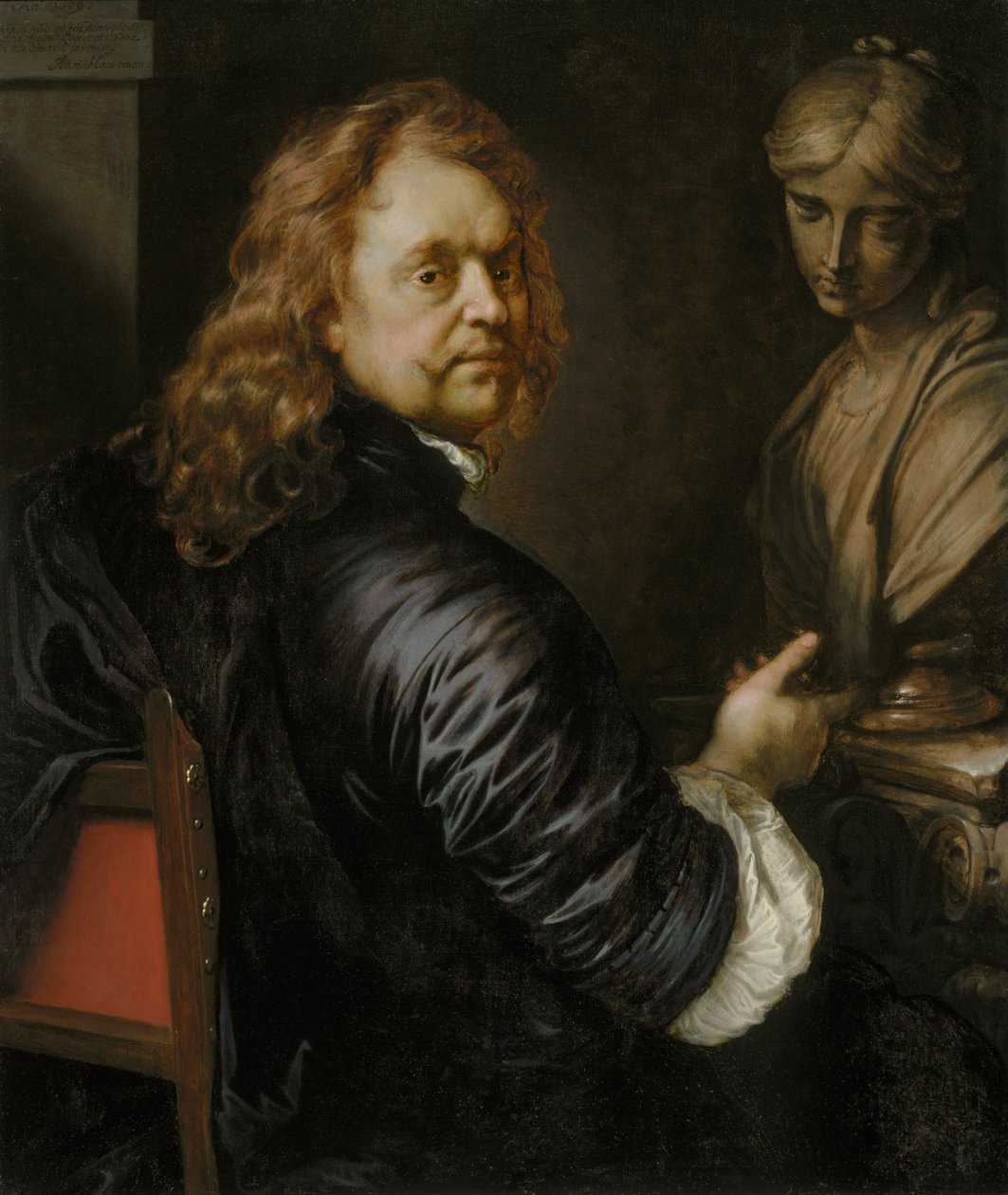 Selbstporträt von Adriaen Hanneman