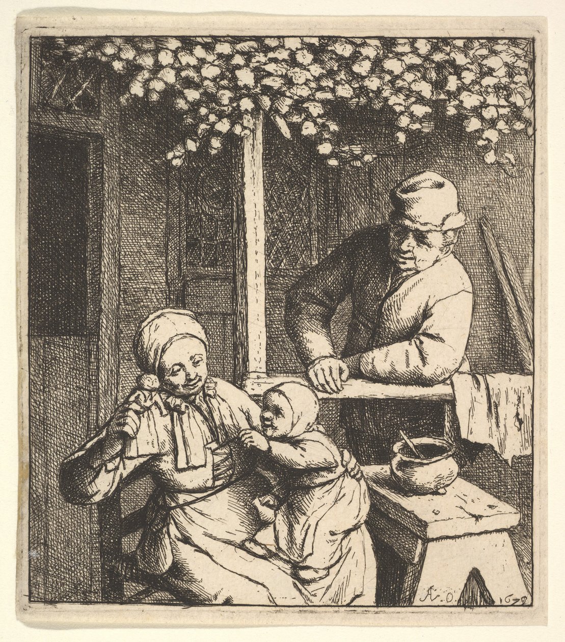 Die Puppe von Adriaen Jansz. van Ostade