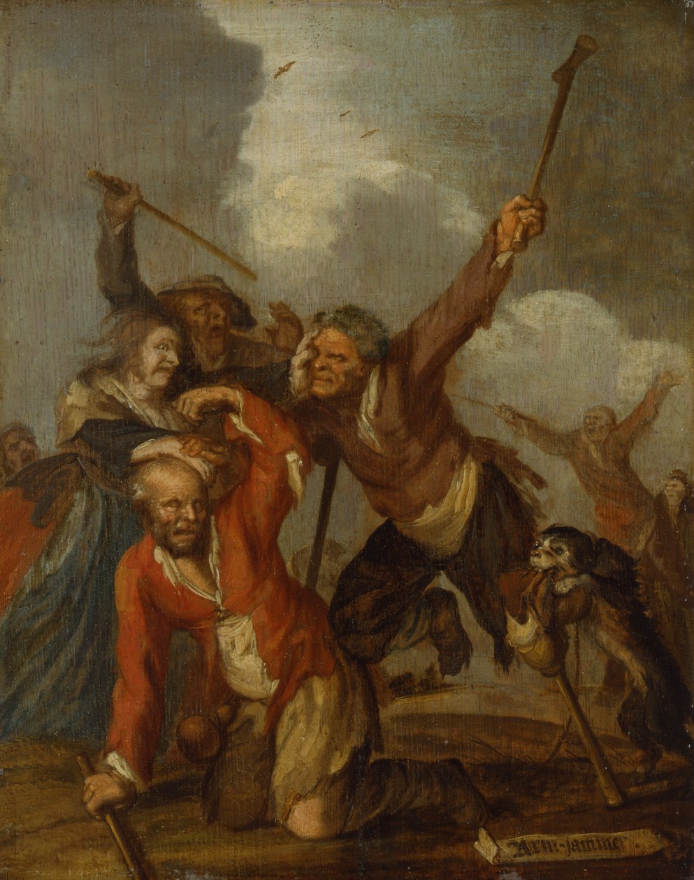 Elend von Adriaen Pietersz van de Venne
